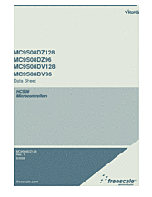 DataSheet S9S08DV128F2M pdf